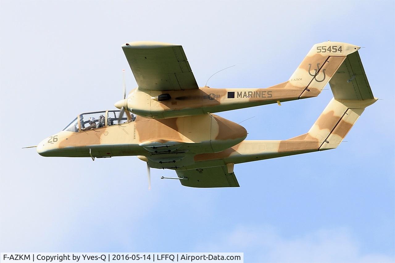 F-AZKM, 1971 North American OV-10B Bronco C/N 338-9 (305-65), North American OV-10B Bronco, On display, La Ferté-Alais (LFFQ) air show 2016
