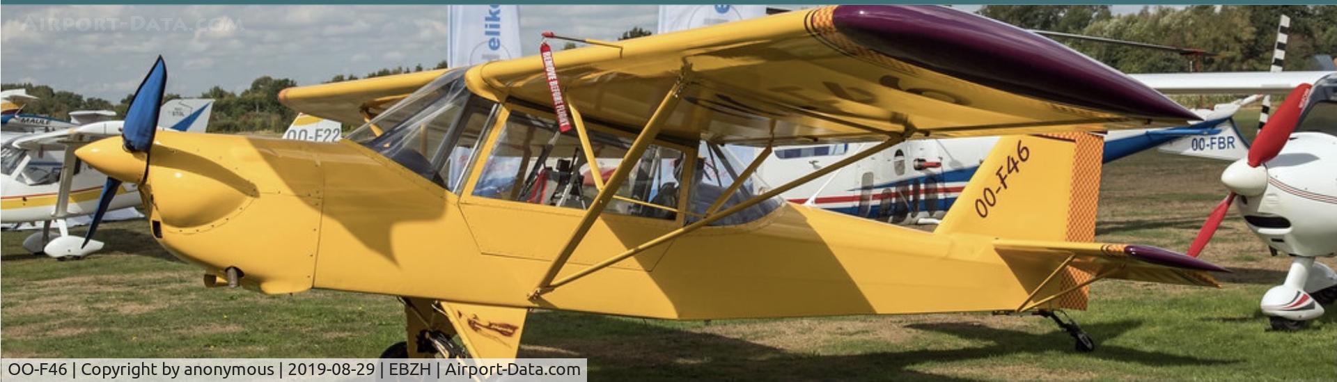 OO-F46, 2003 Ultracraft Calypso 2B C/N 007, @ Opendeurdagen Aero Kiewit 2019