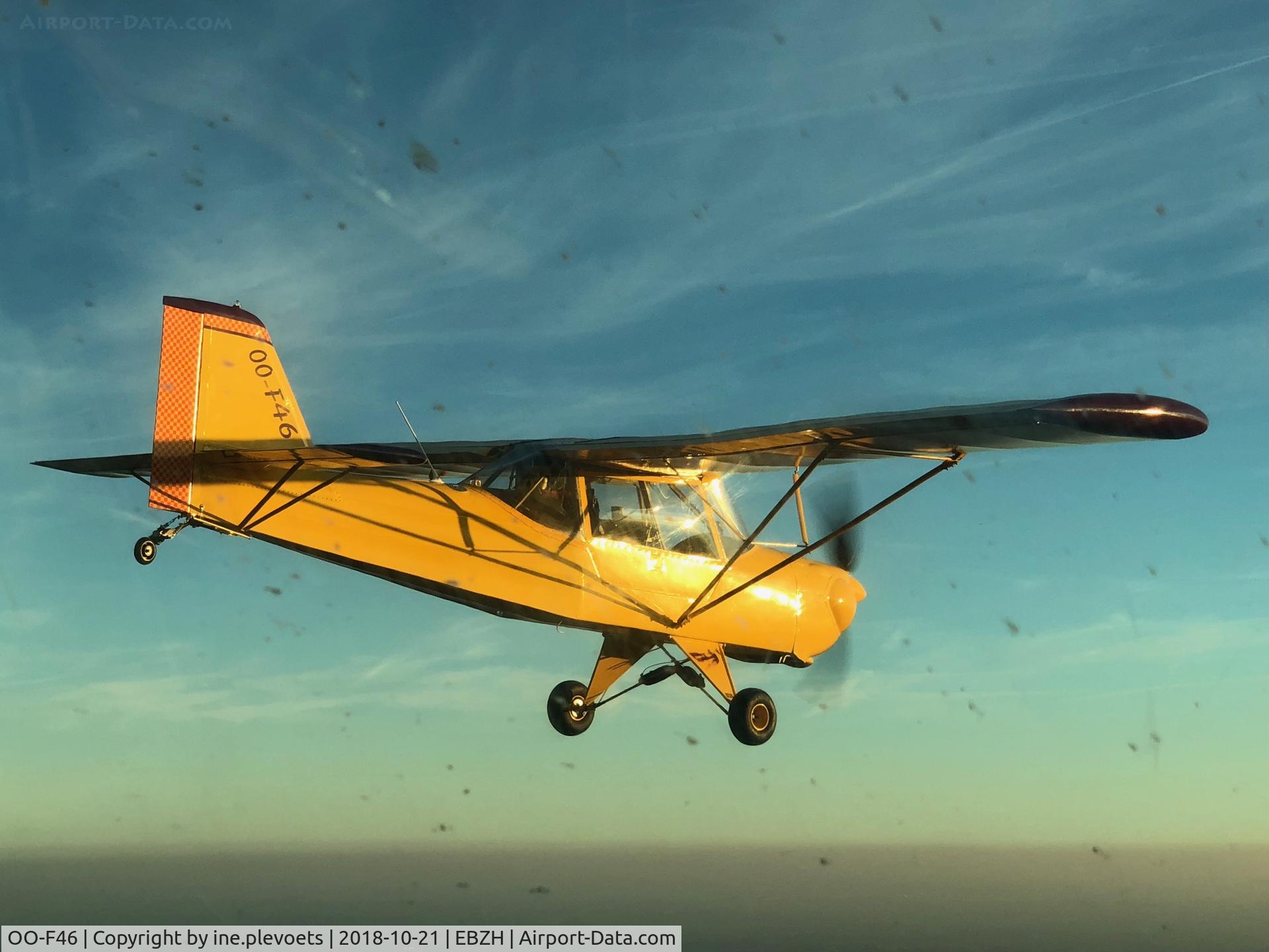 OO-F46, 2003 Ultracraft Calypso 2B C/N 007, Mid air