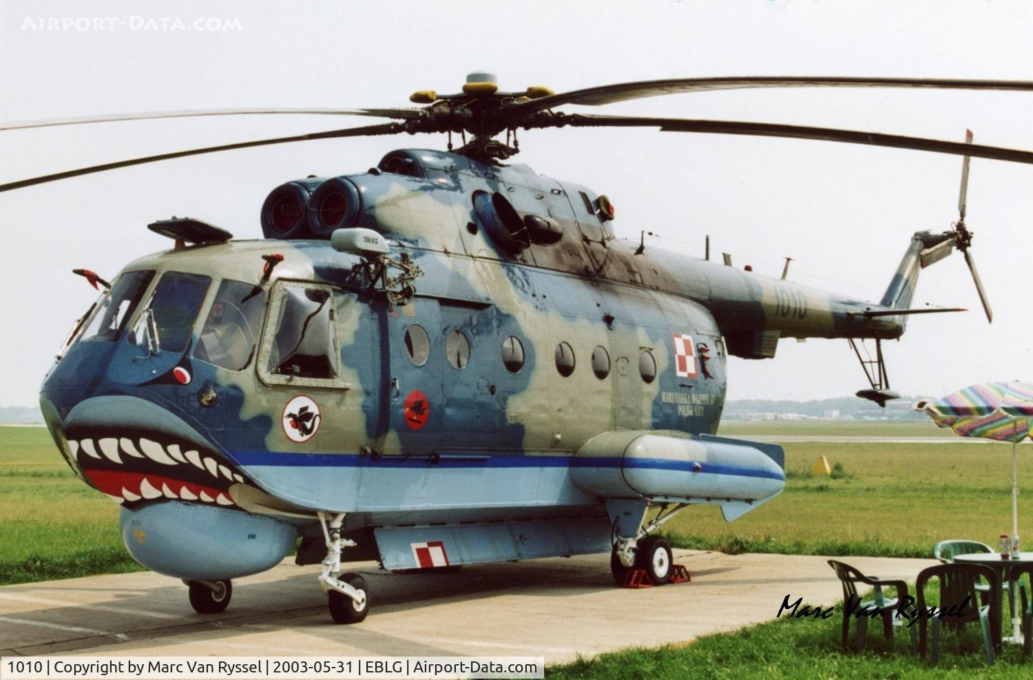 1010, Mil Mi-14PL Haze C/N A1010, Heli-Days at Bierset.