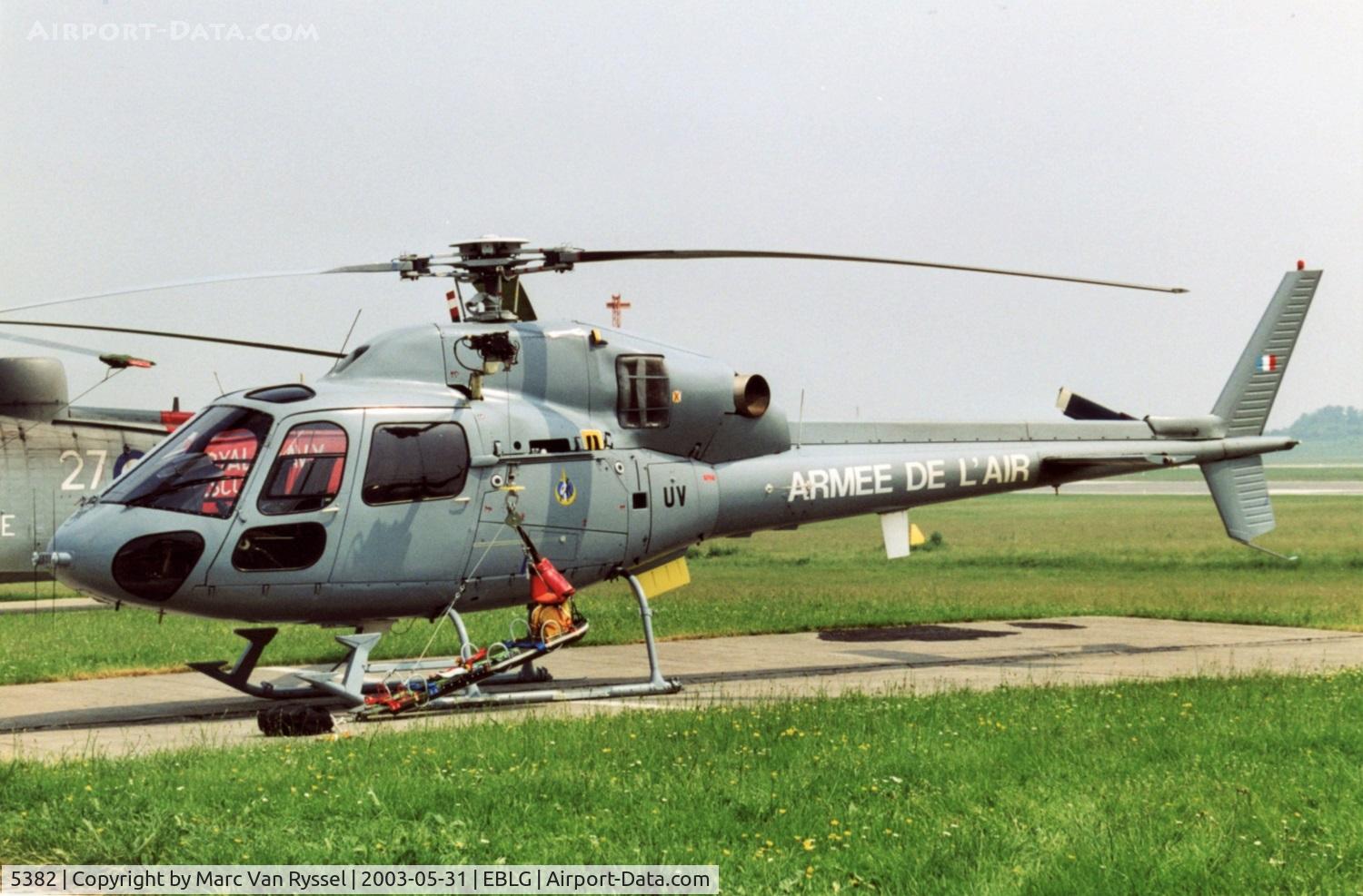 5382, Aérospatiale AS-555AN Fennec C/N 5382, Heli-Days at Bierset.
