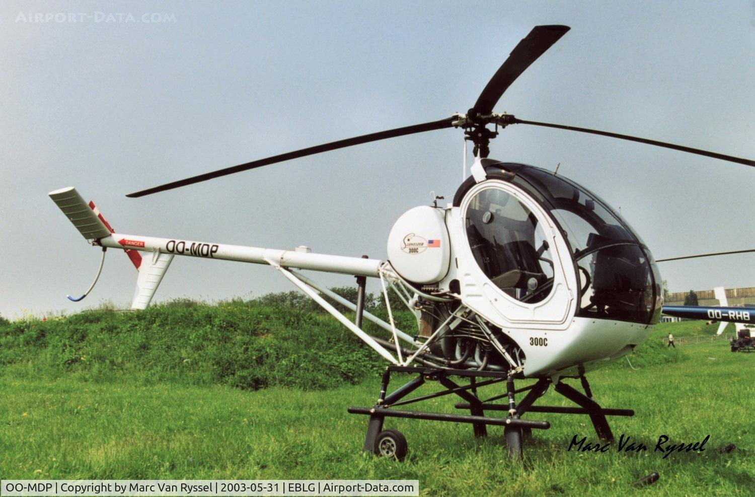 OO-MDP, Schweizer 300C C/N S1787, Heli-days at Bierset.