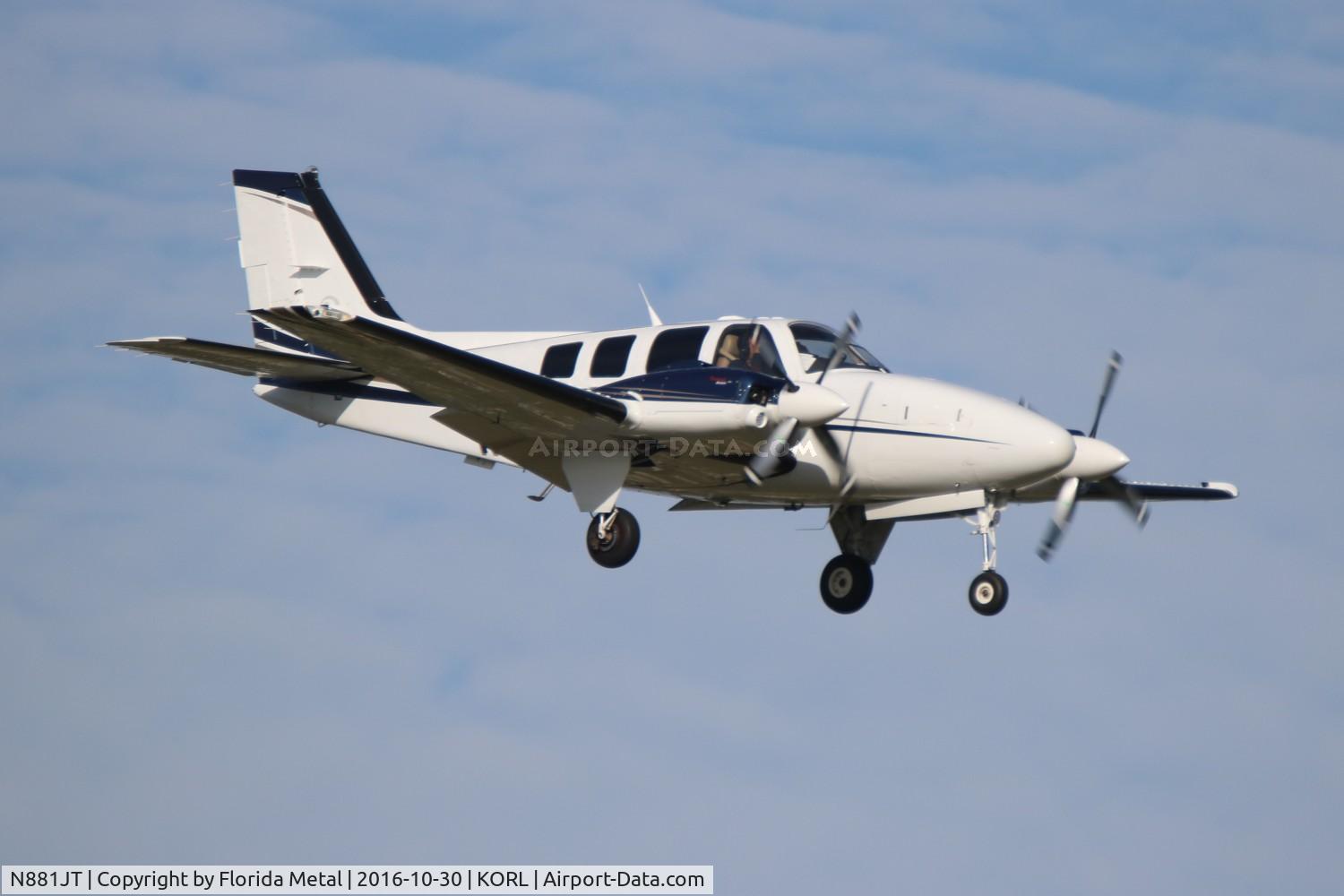 N881JT, 2007 Hawker Beechcraft Corp G58 Baron C/N TH-2194, NBAA ORL 2016