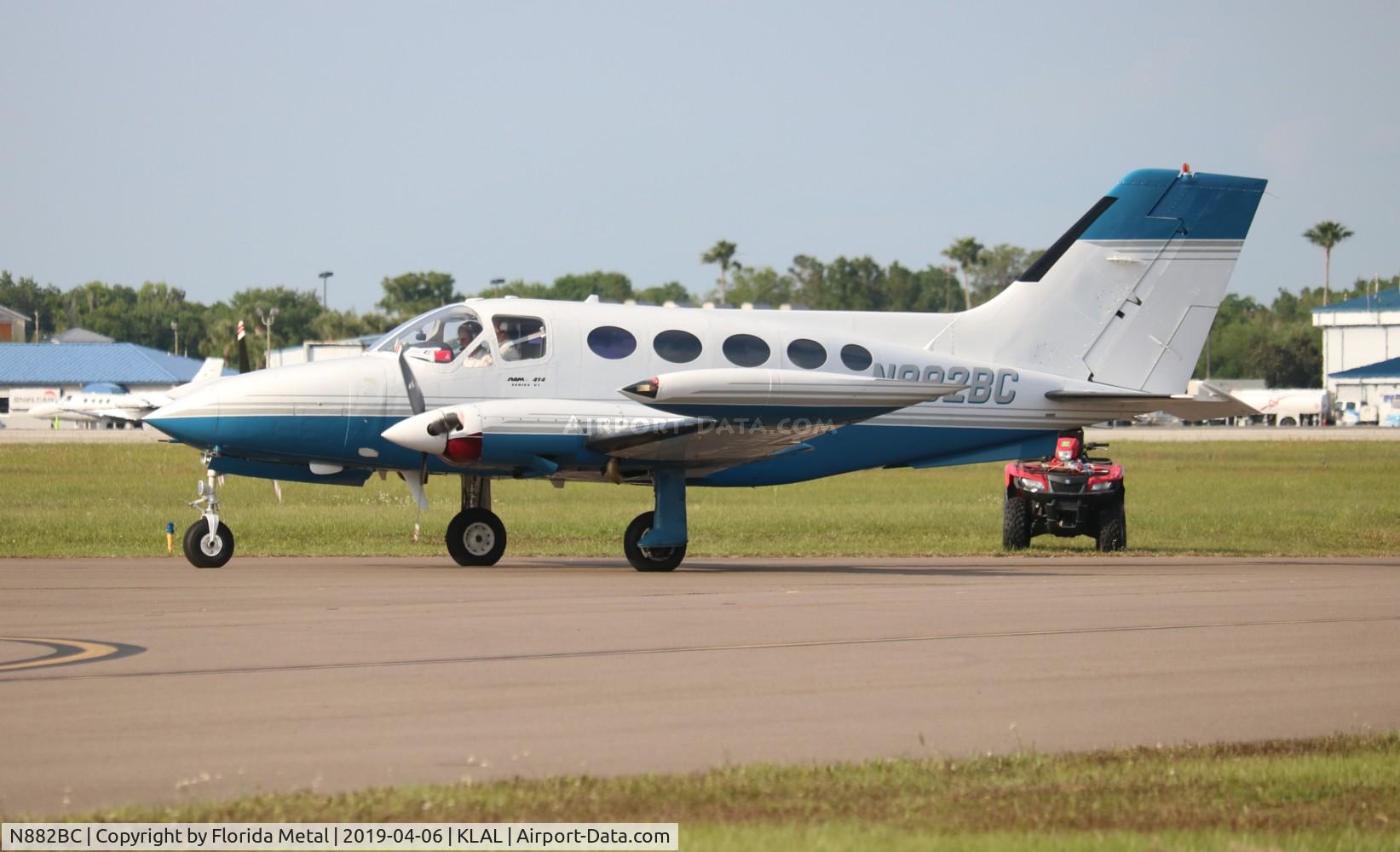 N882BC, 1973 Cessna 414 Chancellor C/N 414-0470, SNF LAL 2019
