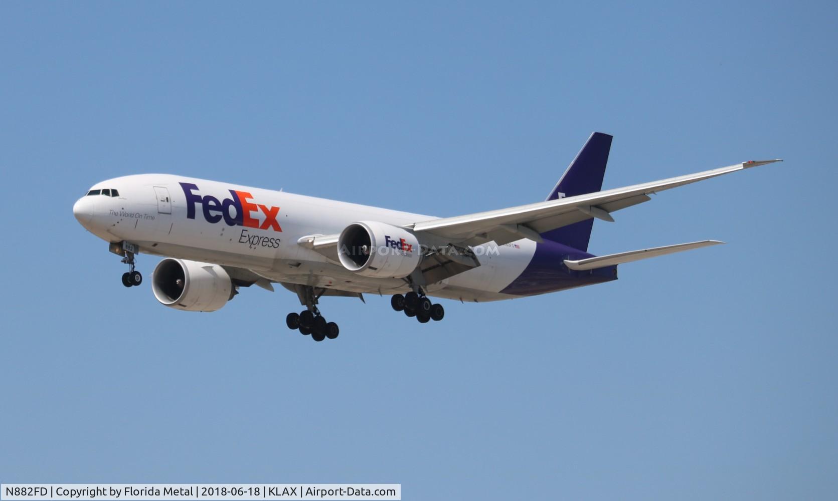 N882FD, 2009 Boeing 777-F28 C/N 32969, LAX spotting 2018