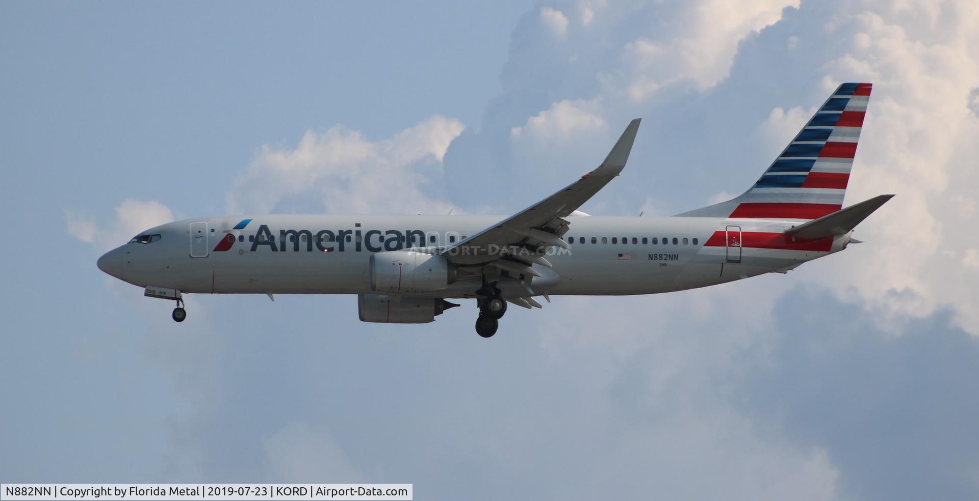 N882NN, 2011 Boeing 737-823 C/N 33221, ORD spotting 2019