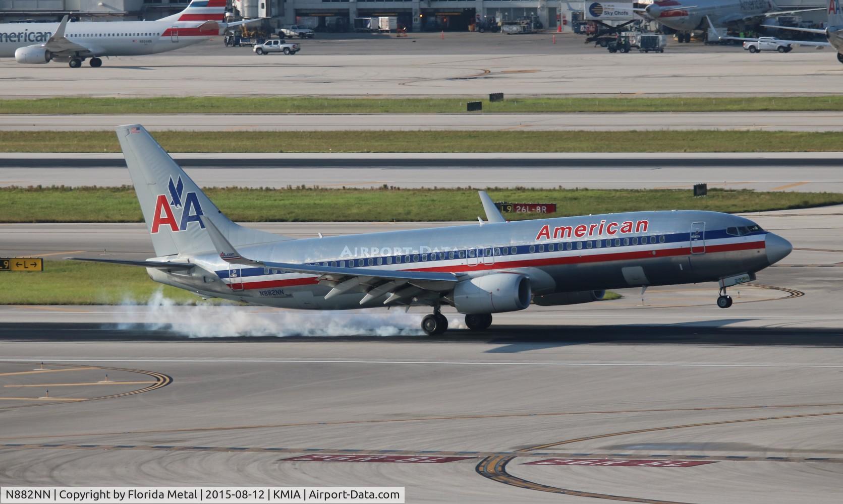 N882NN, 2011 Boeing 737-823 C/N 33221, MIA spotting 2015