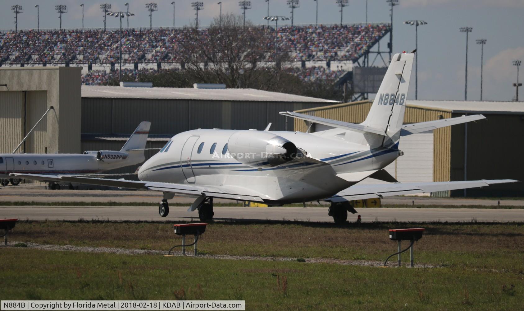 N884B, 2001 Cessna 560XL C/N 560-5140, DAB spotting 2018