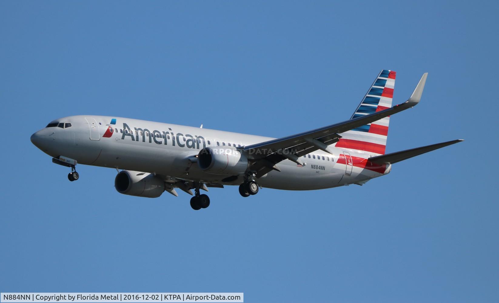 N884NN, 2012 Boeing 737-823 C/N 33222, TPA spotting 2016