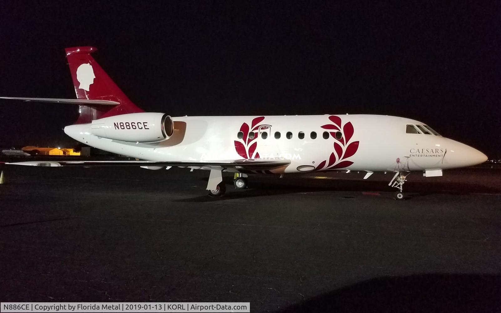 N886CE, 2006 Dassault Falcon 2000EX C/N 79, ORL Spotting 2019
