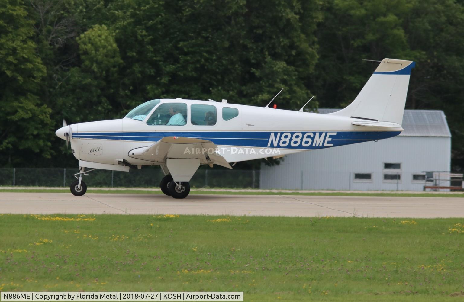 N886ME, 1964 Beech 35-B33 Debonair C/N CD-751, EAA OSH 2018