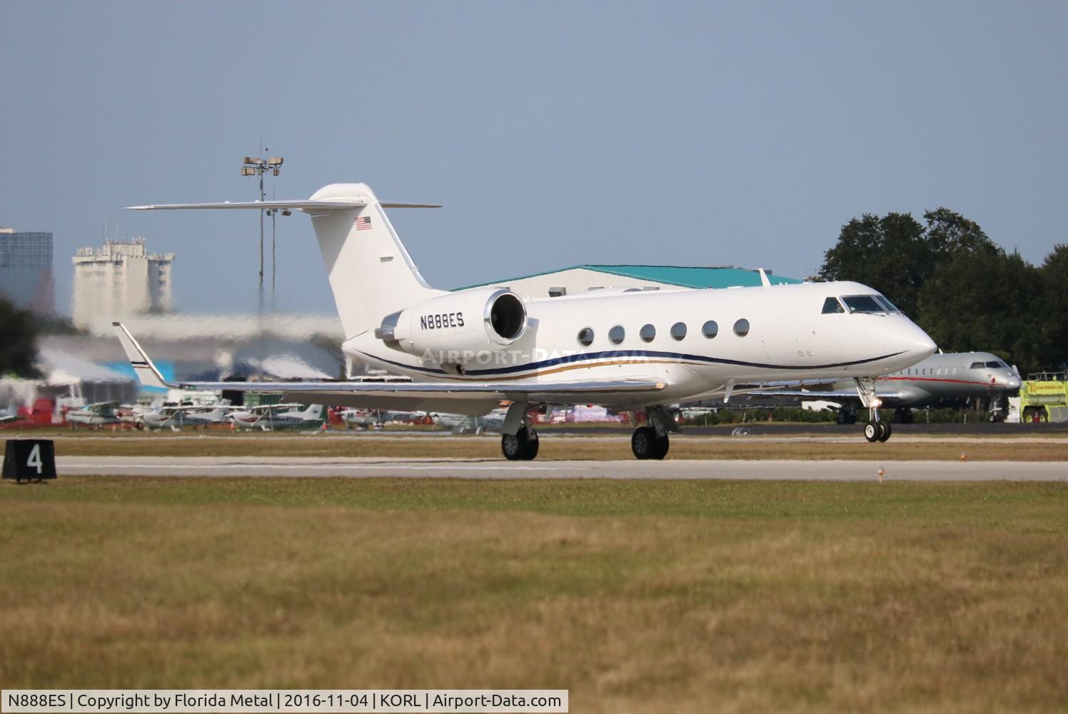 N888ES, 1989 Gulfstream Aerospace G-IV C/N 1120, NBAA ORL 2016