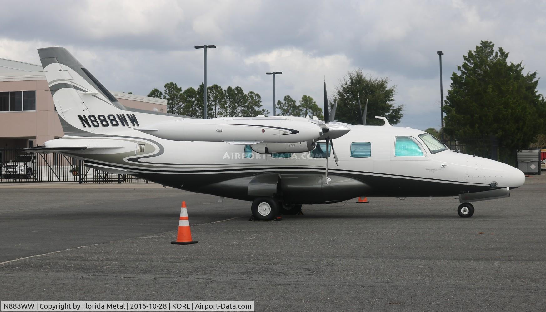 N888WW, 1980 Mitsubishi MU-2B-60 Marquise C/N 791 S.A., NBAA ORL 2016