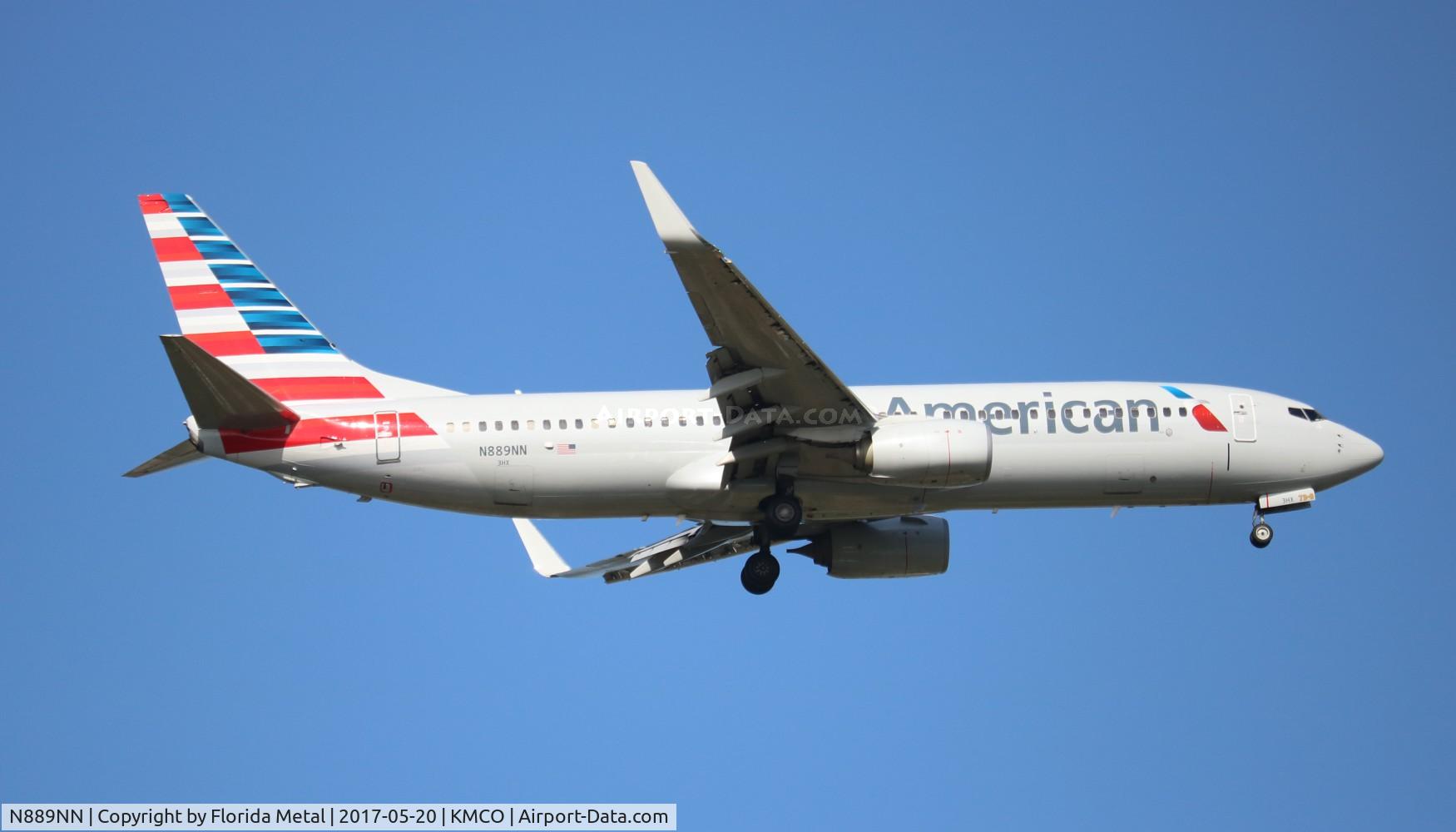 N889NN, 2012 Boeing 737-823 C/N 33314, MCO spotting 2017