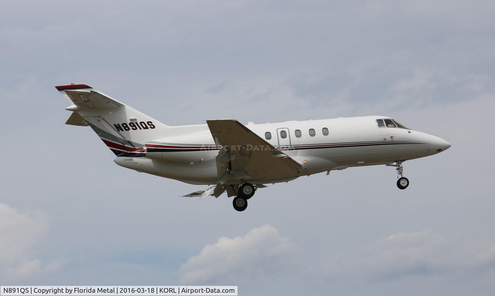 N891QS, 2006 Raytheon Hawker 800XP C/N 258788, ORL spotting 2016