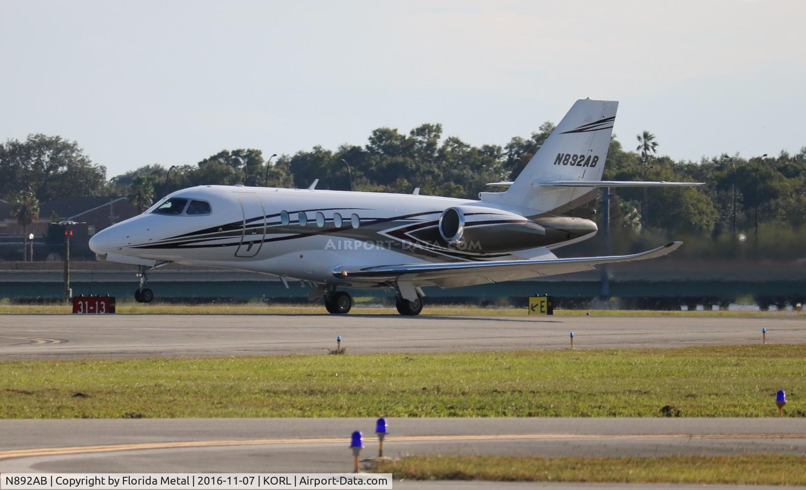 N892AB, 2016 Cessna 680A Citation Latitude C/N 680A-0028, NBAA ORL 2016