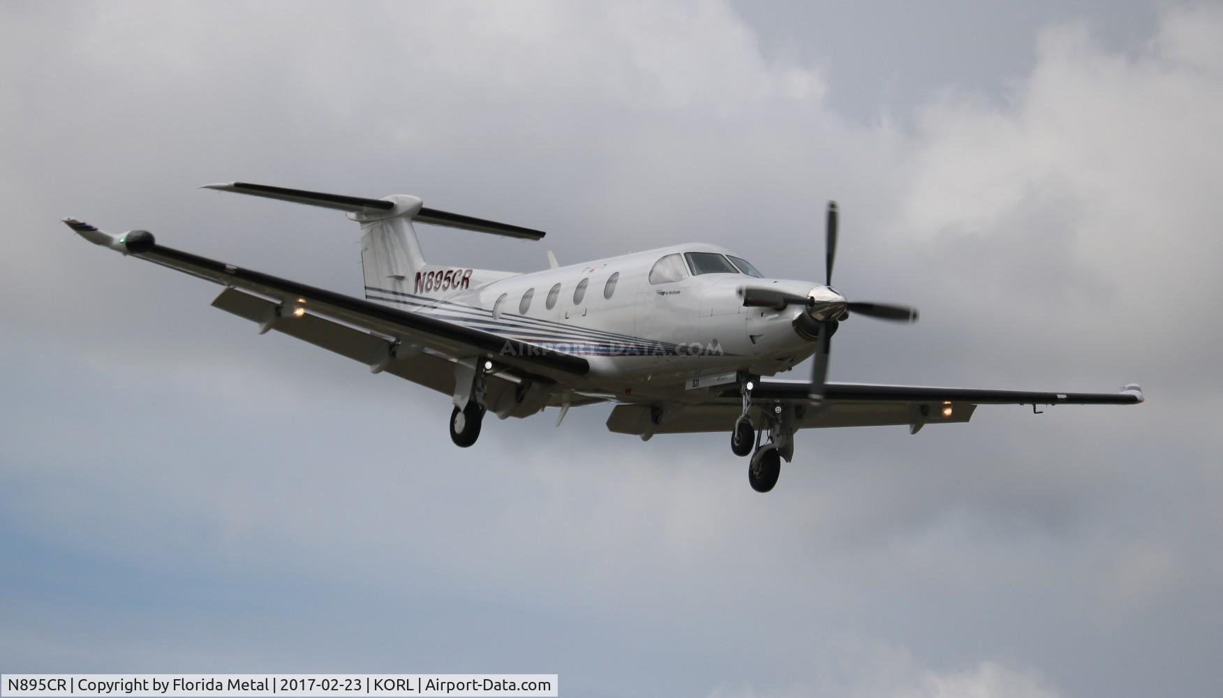 N895CR, 2007 Pilatus PC-12/47 C/N 831, ORL spotting 2017