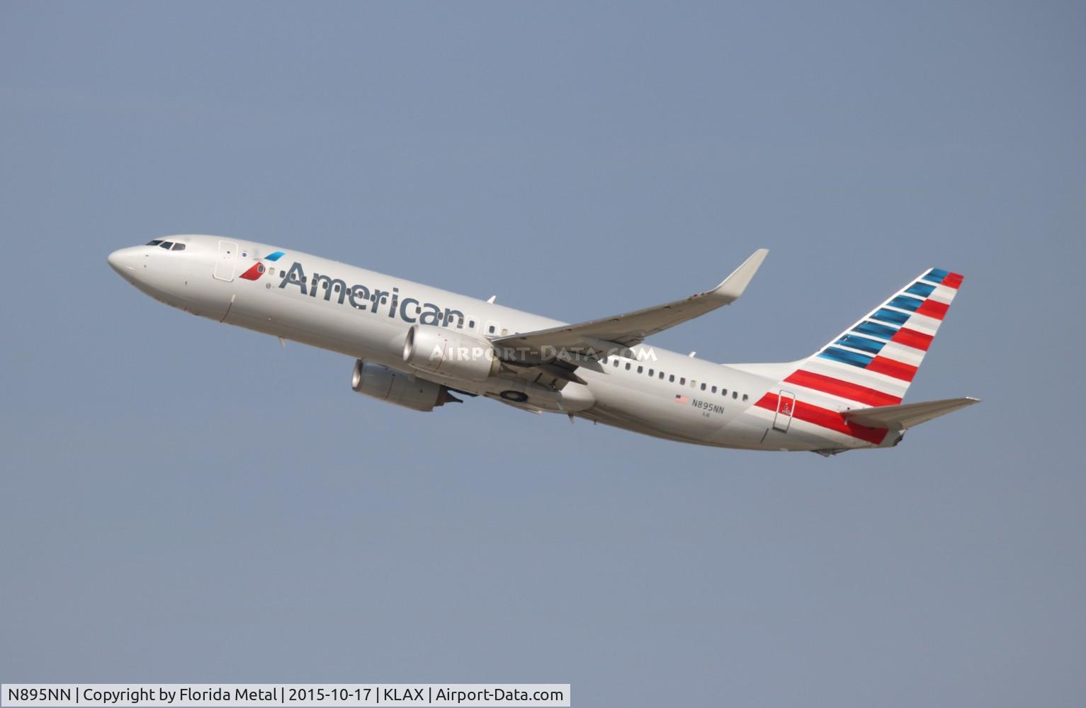 N895NN, 2012 Boeing 737-823 C/N 31149, LAX spotting 2015