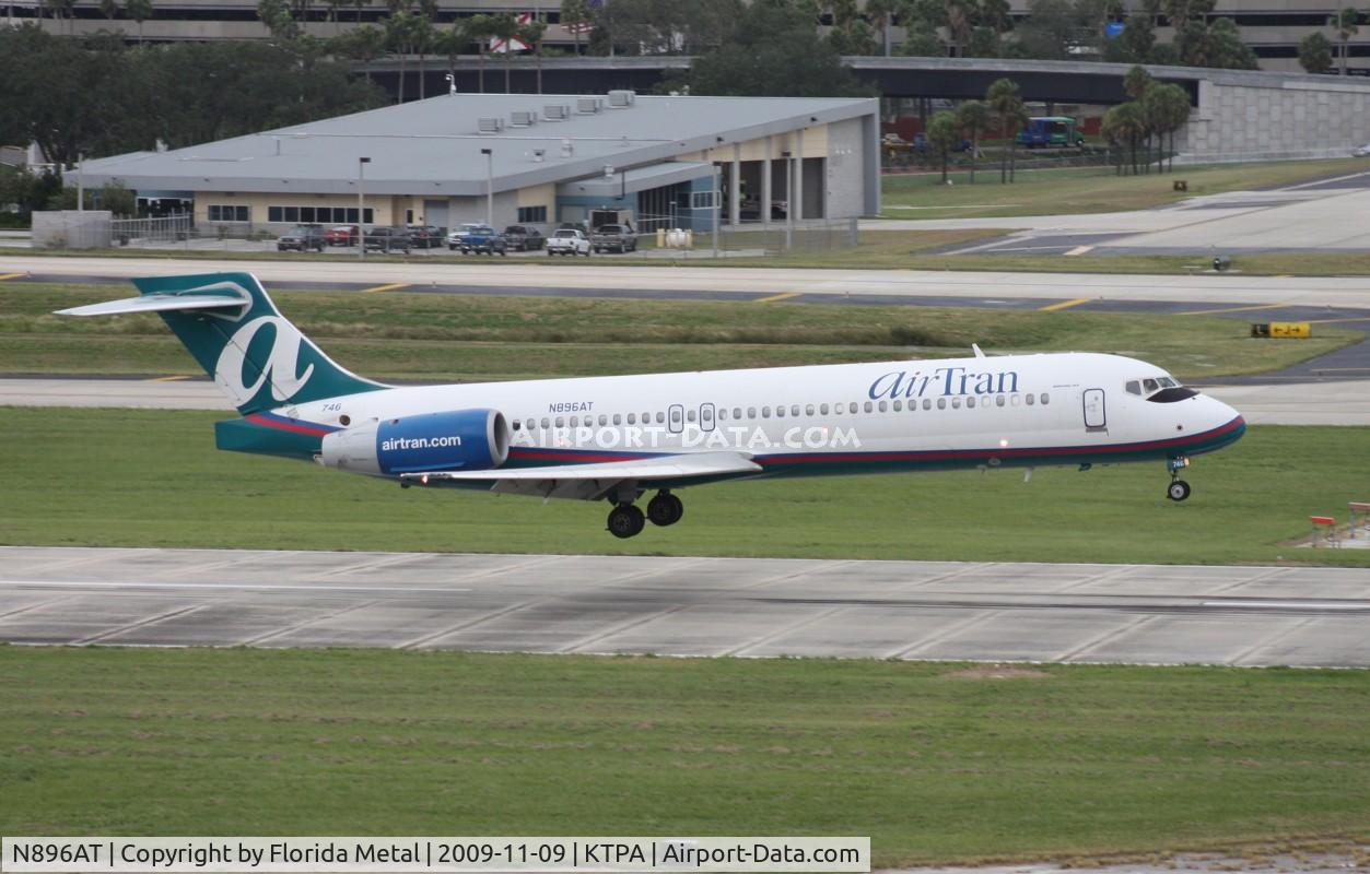 N896AT, 2005 Boeing 717-200 C/N 55048, TPA spotting 2009