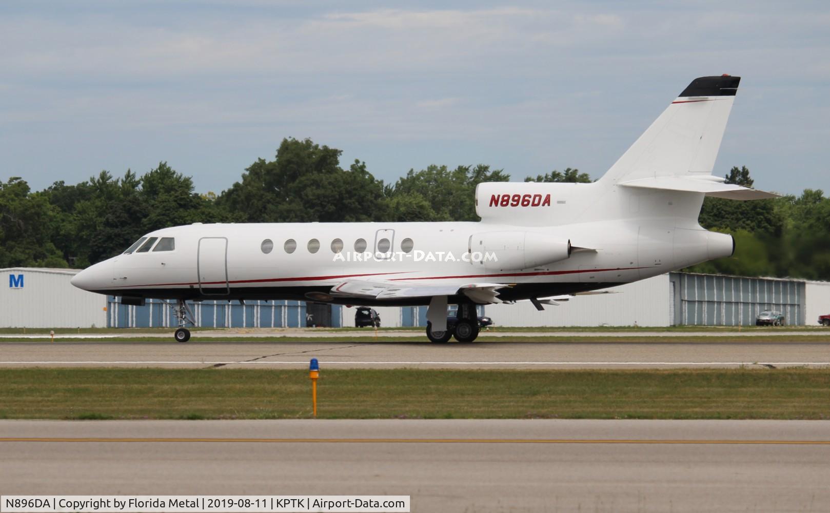 N896DA, 1983 Dassault-Breguet Falcon 50 C/N 117, PTK 2019