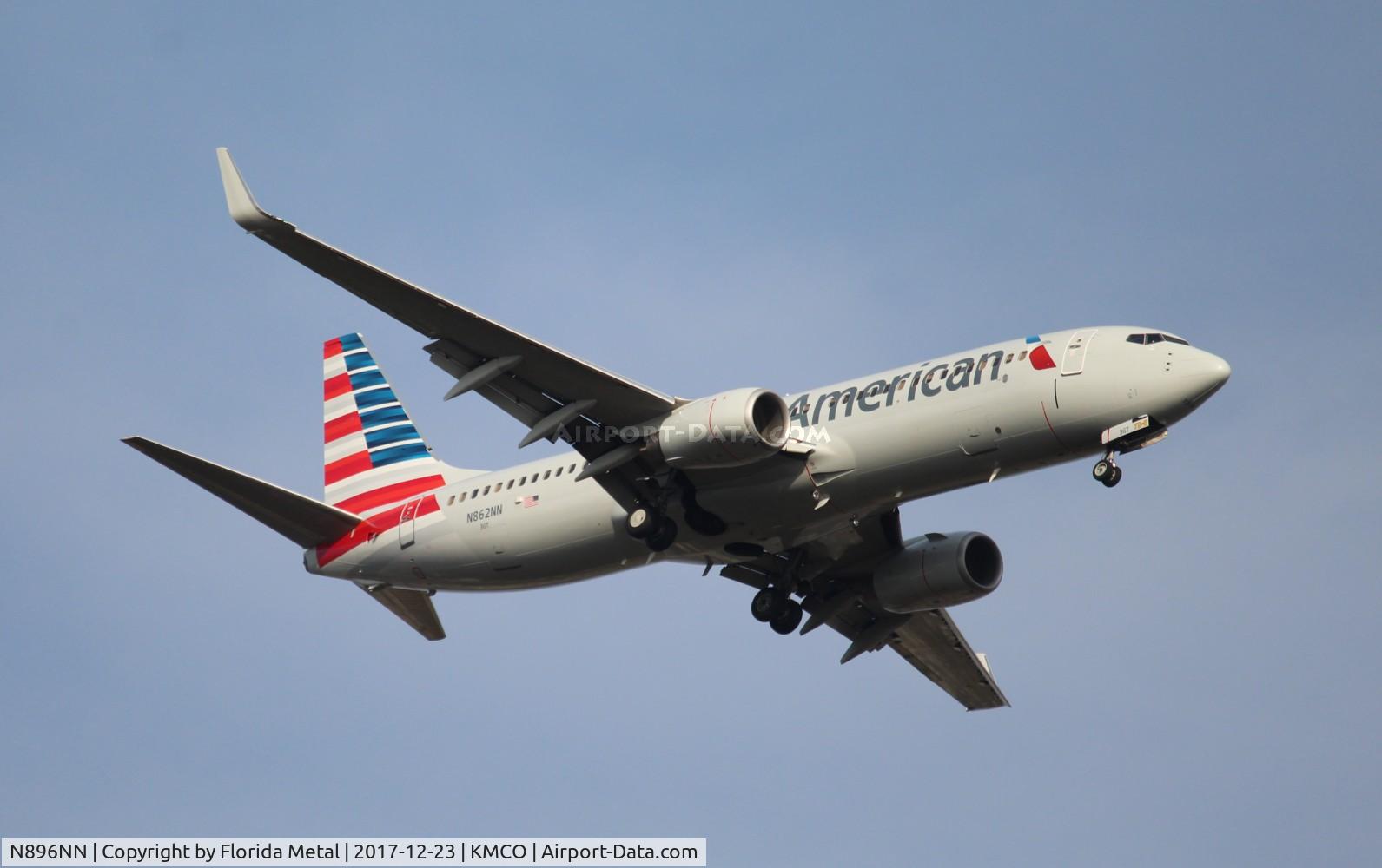 N896NN, 2012 Boeing 737-823 C/N 4093, MCO spotting 2017