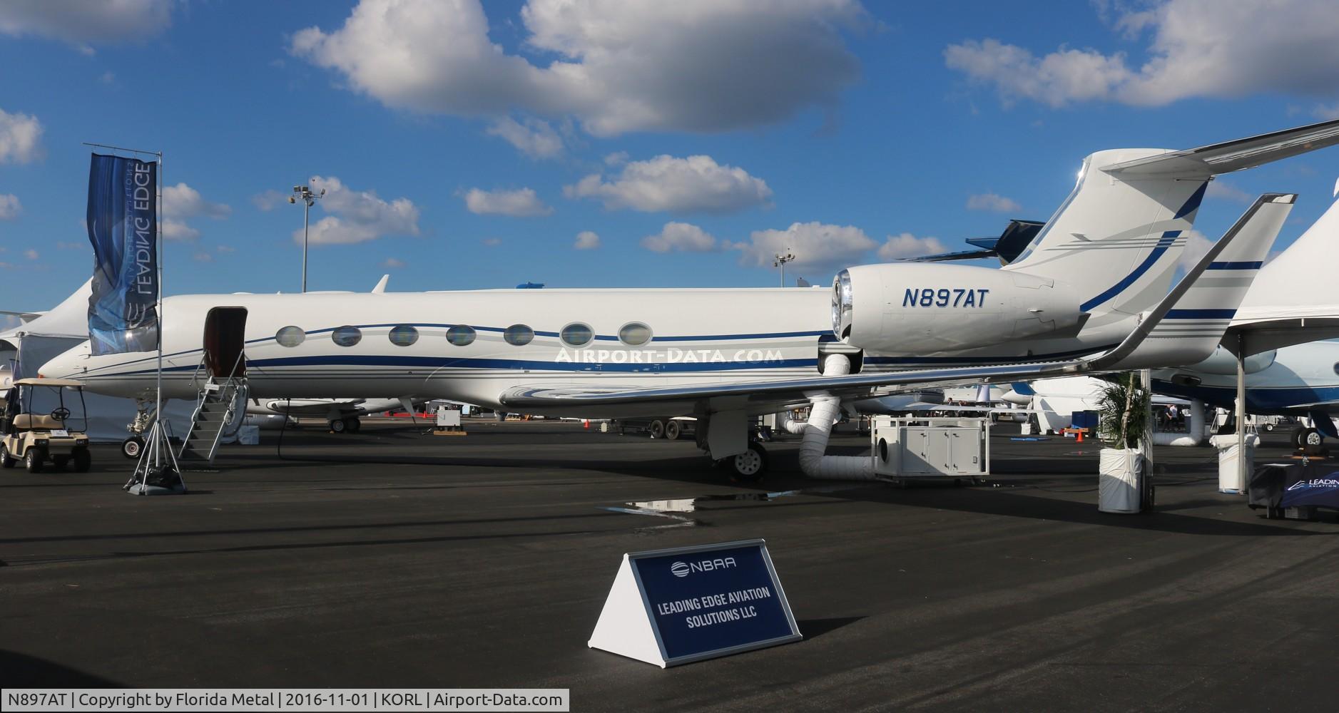 N897AT, 2004 Gulfstream Aerospace GV-SP (G550) C/N 5063, NBAA ORL 2016