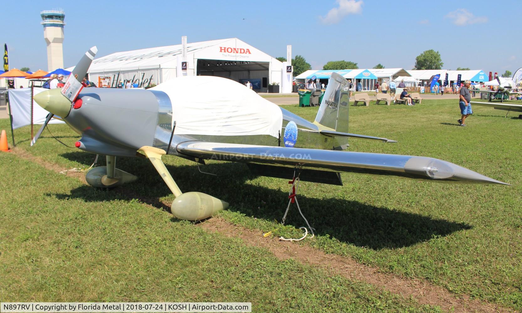 N897RV, 2017 Vans RV-7 C/N 74311, EAA OSH 2018