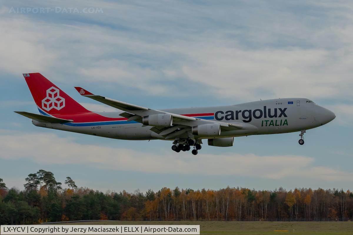 LX-YCV, 2008 Boeing 747-4R7F/SCD C/N 35805/1407, (City of Contem), 2008 Boeing 747-4R7F/SCD, c/n: 35805/1407