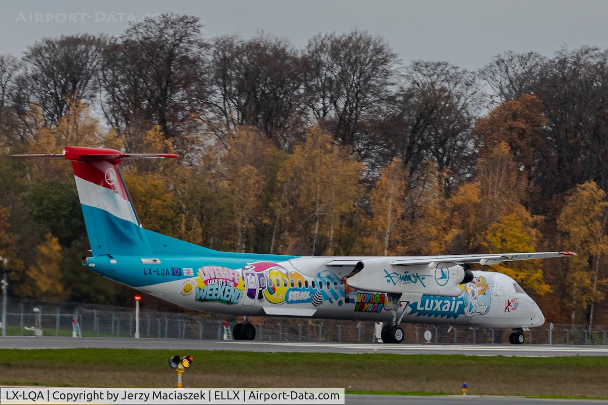 LX-LQA, 2014 De Havilland Canada DHC-8-402 Dash 8 C/N 4468, De Havilland Canada DHC-8-402, c/n: 4468