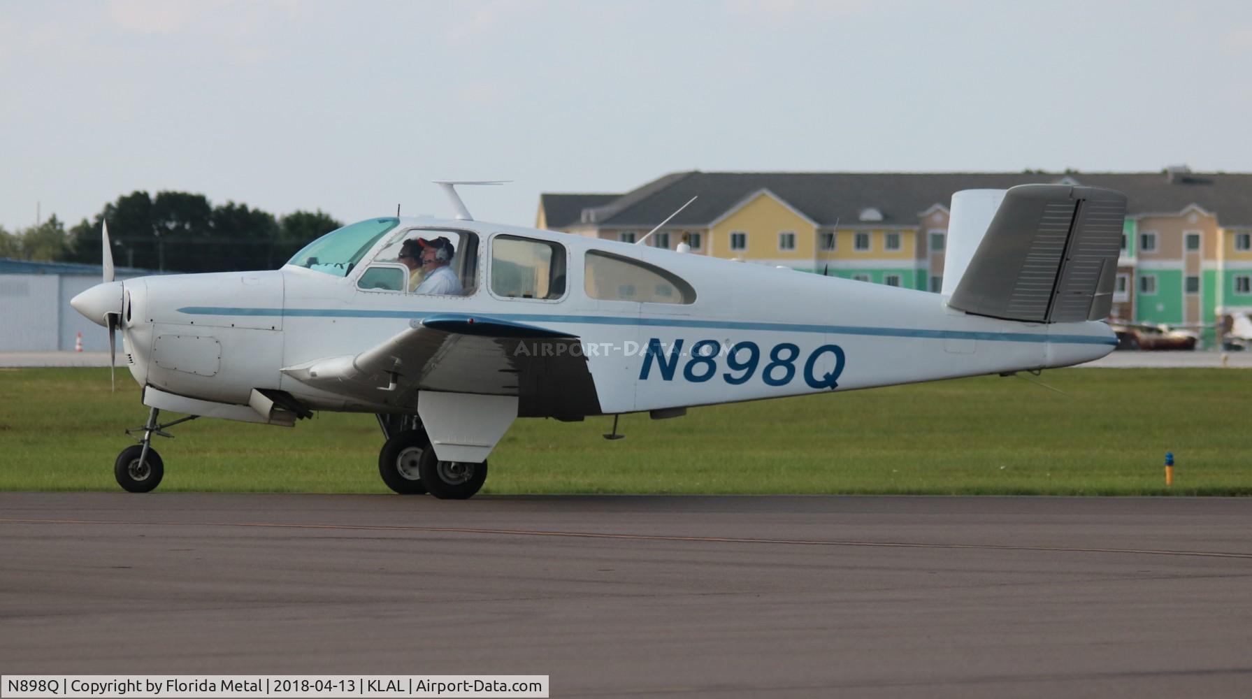 N898Q, 1953 Beech D35 C/N D-3511, SNF LAL 2018