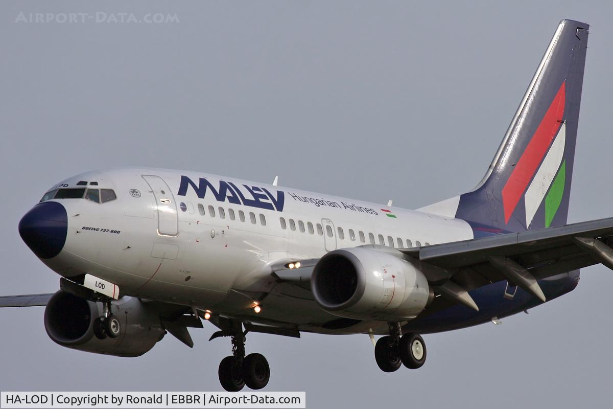 HA-LOD, 2003 Boeing 737-6Q8 C/N 28259, at bru