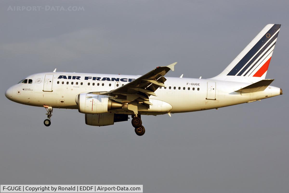 F-GUGE, 2003 Airbus A318-111 C/N 2100, at fra