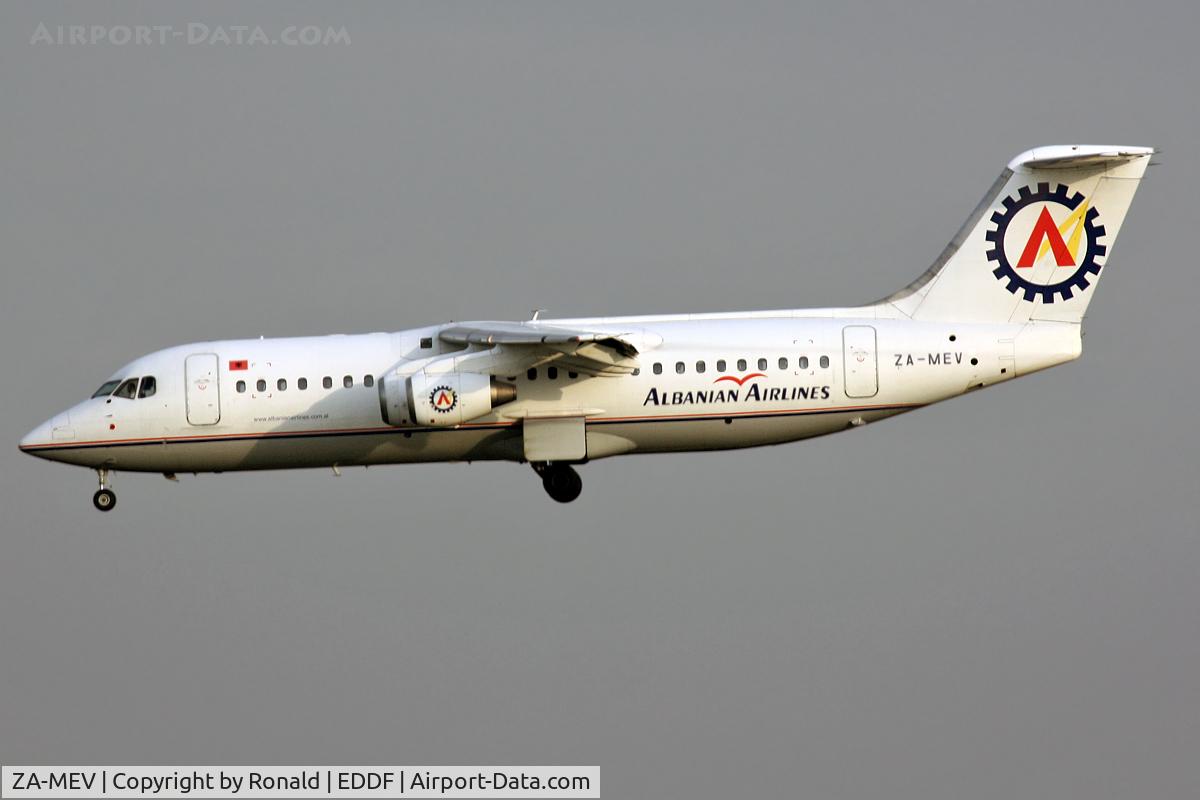 ZA-MEV, 1991 British Aerospace BAe.146-300 C/N E3197, at fra