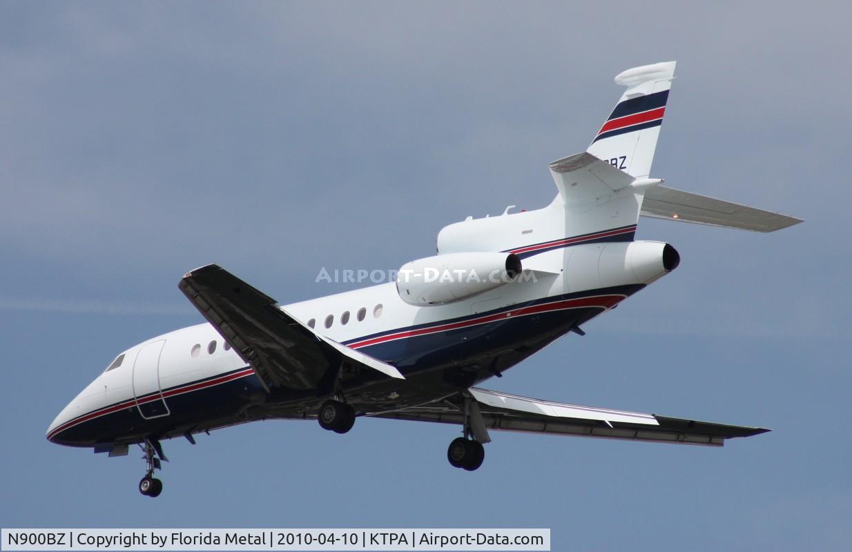 N900BZ, 1998 Dassault Falcon 900EX C/N 37, TPA spotting 2010