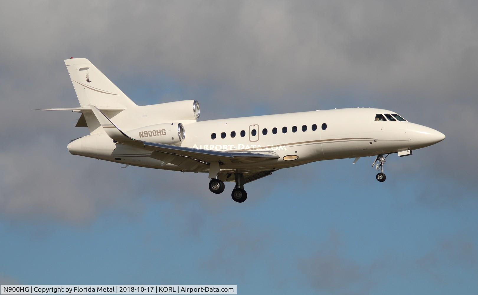 N900HG, 1995 Dassault Falcon 900EX C/N 001, NBAA ORL 2018