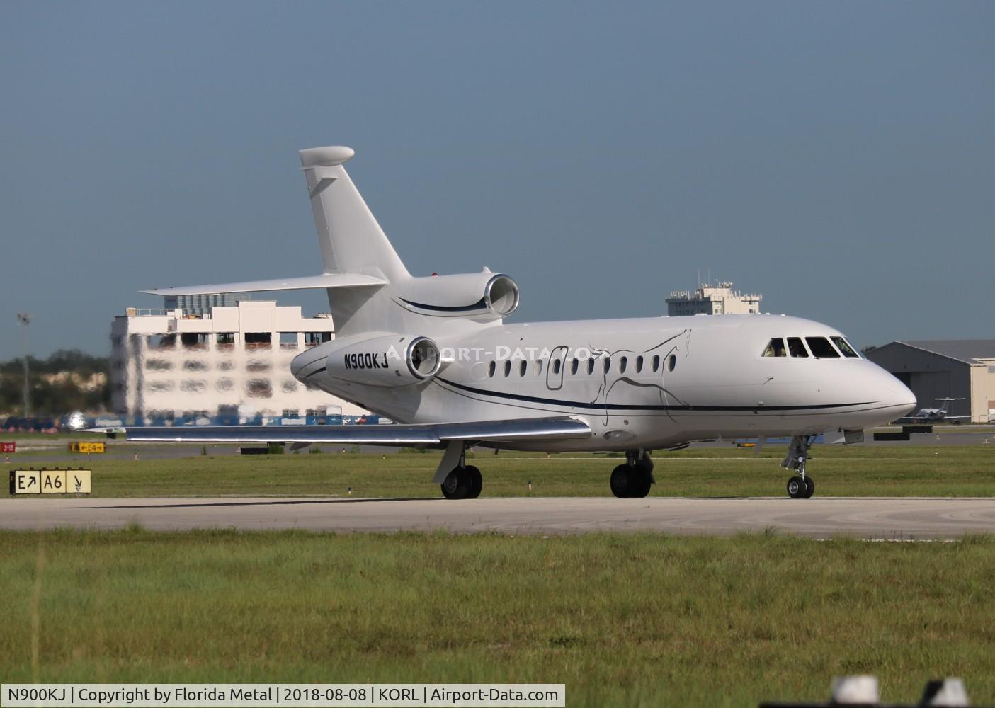 N900KJ, 2002 Dassault Falcon 900 C/N 199, ORL spotting 2018