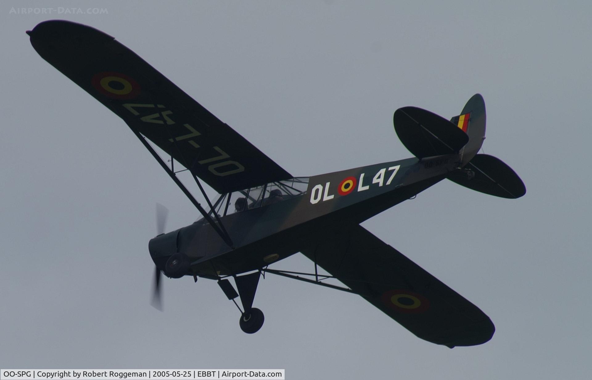 OO-SPG, 1952 Piper L-18C Super Cub (PA-18-95) C/N 18-2060, OPEN DAY.EX OL-L46.