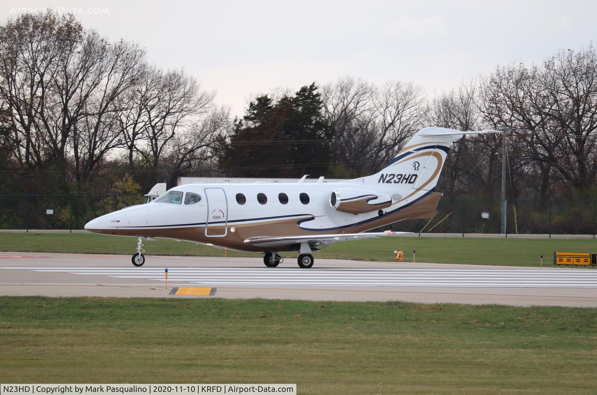N23HD, 2009 Hawker Beechcraft 390 Premier 1A C/N RB-272, Premier IA