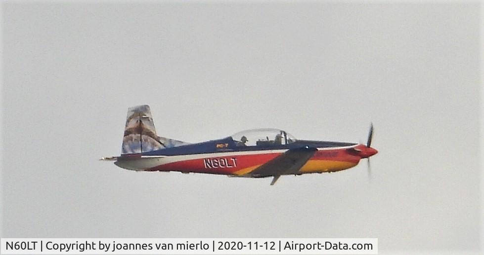 N60LT, 1999 Pilatus PC-7 C/N 615, Over Ghent, Belgium