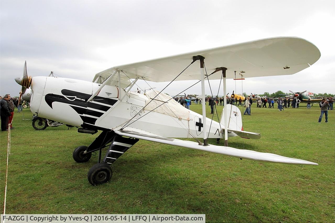 F-AZGG, 1958 CASA 1-131E Jungmann C/N 2156, CASA 1-131E Jungmann, Static display, La Ferté-Alais airfield (LFFQ) Air show 2016