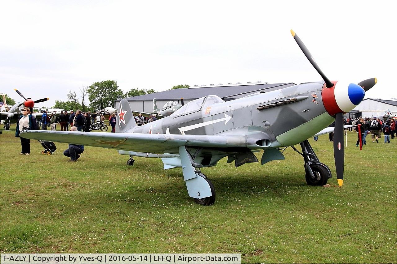 F-AZLY, Yakovlev Yak-3U C/N 172890, Yakovlev Yak-3U, Static display, La Ferté-Alais airfield (LFFQ) Air show 2016