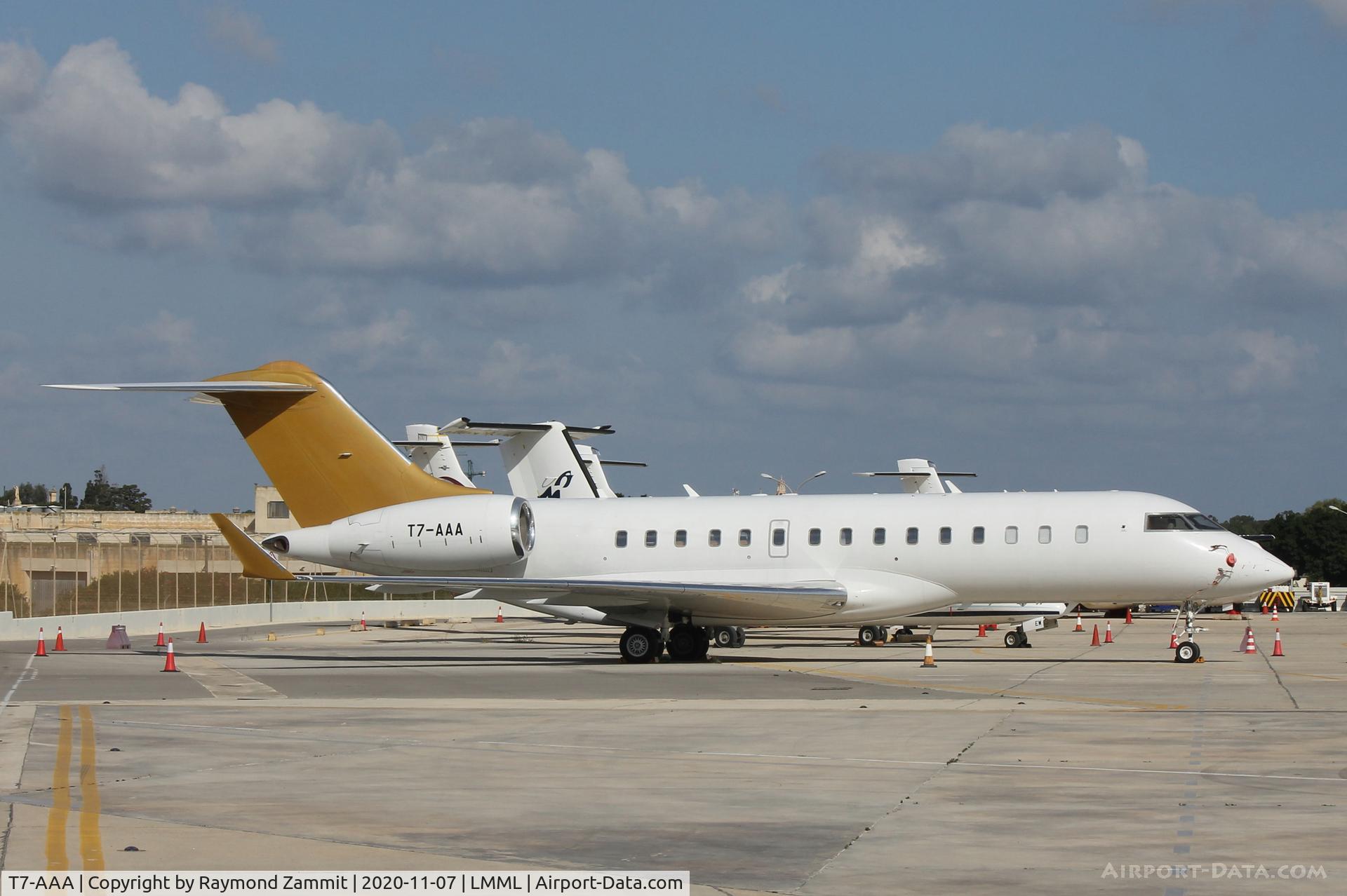 T7-AAA, 2008 Bombardier BD-700-1A10 Global Express C/N 9283, Bombardier BD-700 Global Express T7-AAA