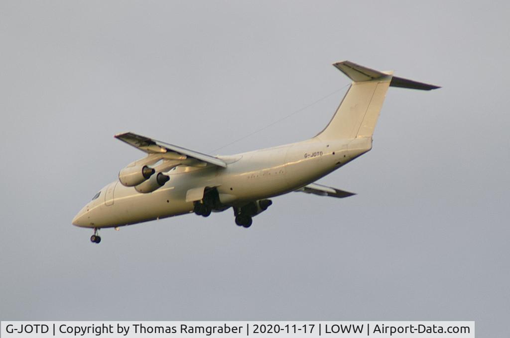 G-JOTD, 1990 British Aerospace BAe.146-300 C/N E3168, JOTA Aviation BAe 146-300QT
