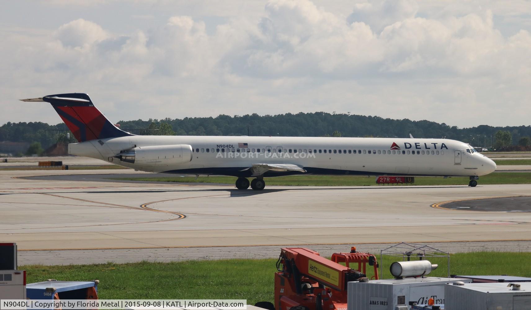N904DL, 1987 McDonnell Douglas MD-88 C/N 49535, ATL spotting 2015