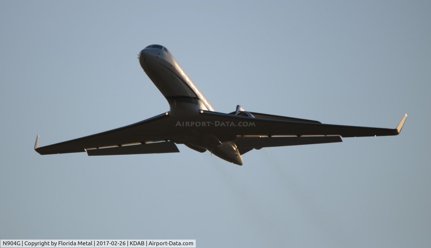 N904G, 2006 Gulfstream Aerospace GV-SP (G550) C/N 5101, DAB spotting 2017