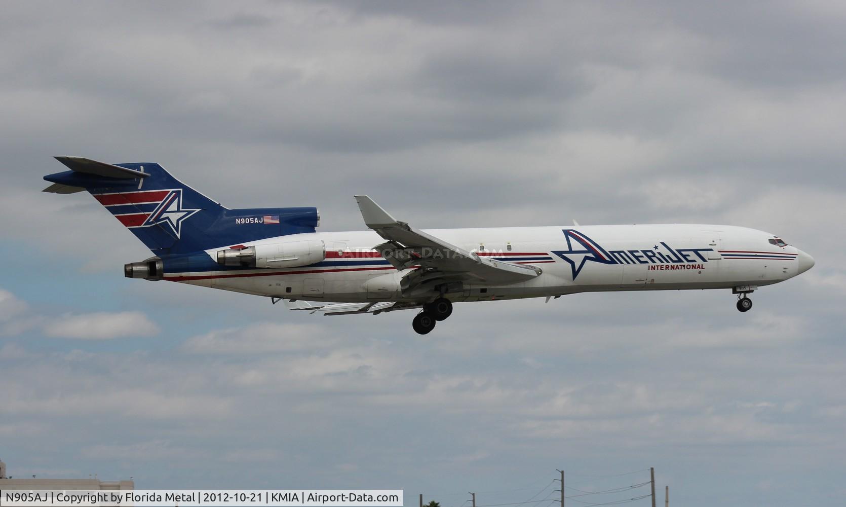 N905AJ, 1980 Boeing 727-231 C/N 21989, MIA spotting 2012