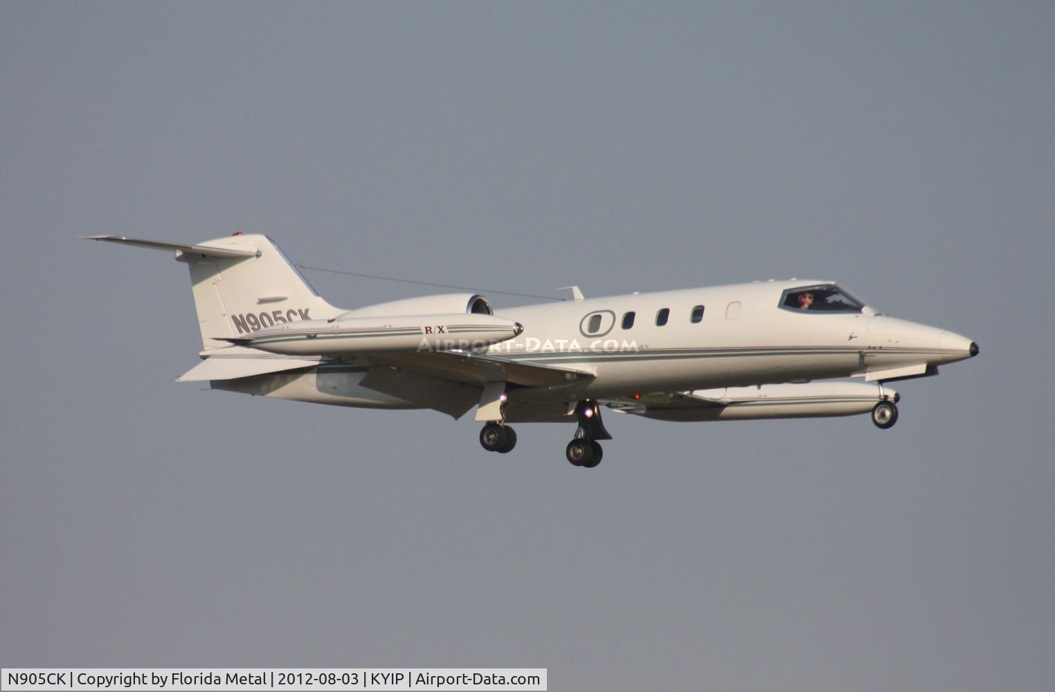 N905CK, 1975 Gates Learjet 36 C/N 005, TOM YIP 2012