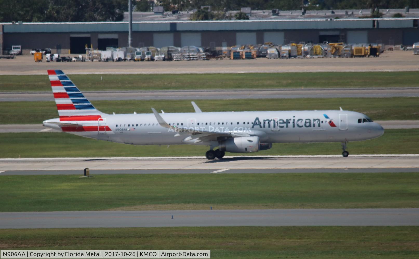 N906AA, 2017 Airbus A321-231 C/N 7651, MCO spotting 2017