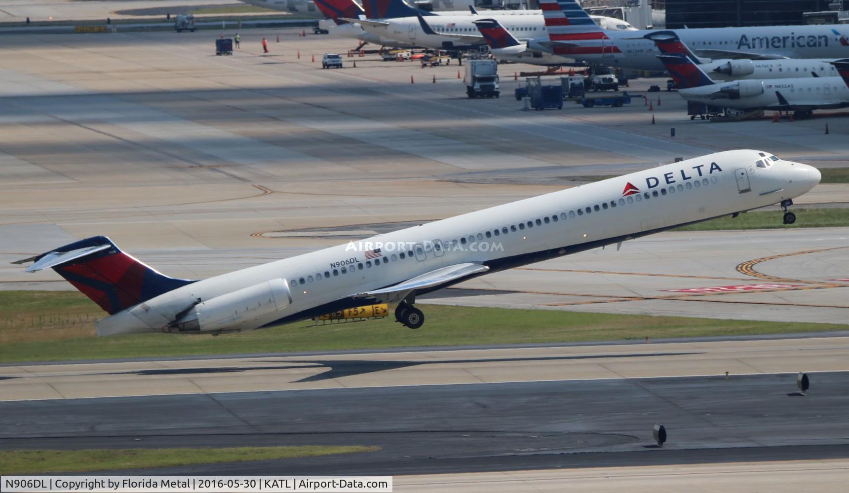 N906DL, 1987 McDonnell Douglas MD-88 C/N 49537, ATL spotting 2016