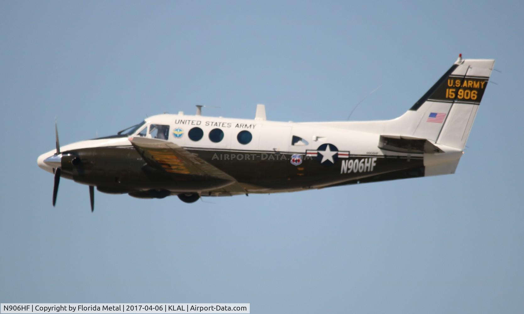 N906HF, 1971 Beech U-21G (A90-1) Ute C/N LM-140, SNF LAL 2017